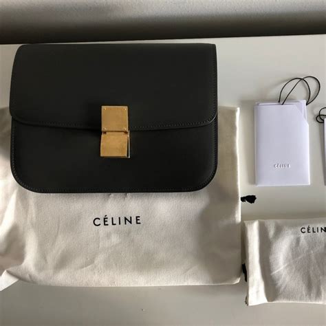 celine box gray|Celine Pre.